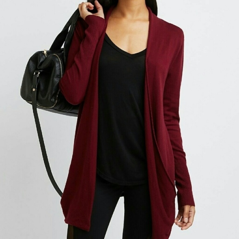 Slouchy Pocket Long Cardigan